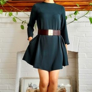 Oak & Fort Forest Green dress